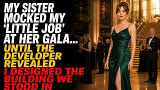 My Sister Mocked My "Little Job" at Her Gala — I Designed the Building We Stood In