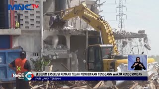 Sempat Dihadang, Kawasan Prostitusi Lorong Indah Pati Digusur Habis #LintasiNewsSiang 04/02