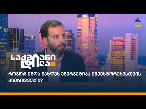 როგორ უნდა გახდეს ენერგეტიკა ინვესტორებისთვის მიმზიდველი?