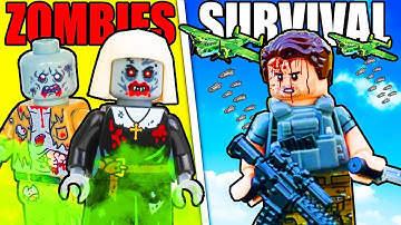 Ik simuleer LEGO US ARMY Zombie Survival...