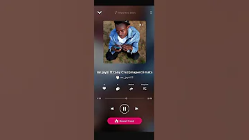 Mr Jayzi Ft Tony Cruz Song Mapenzi Matamu 