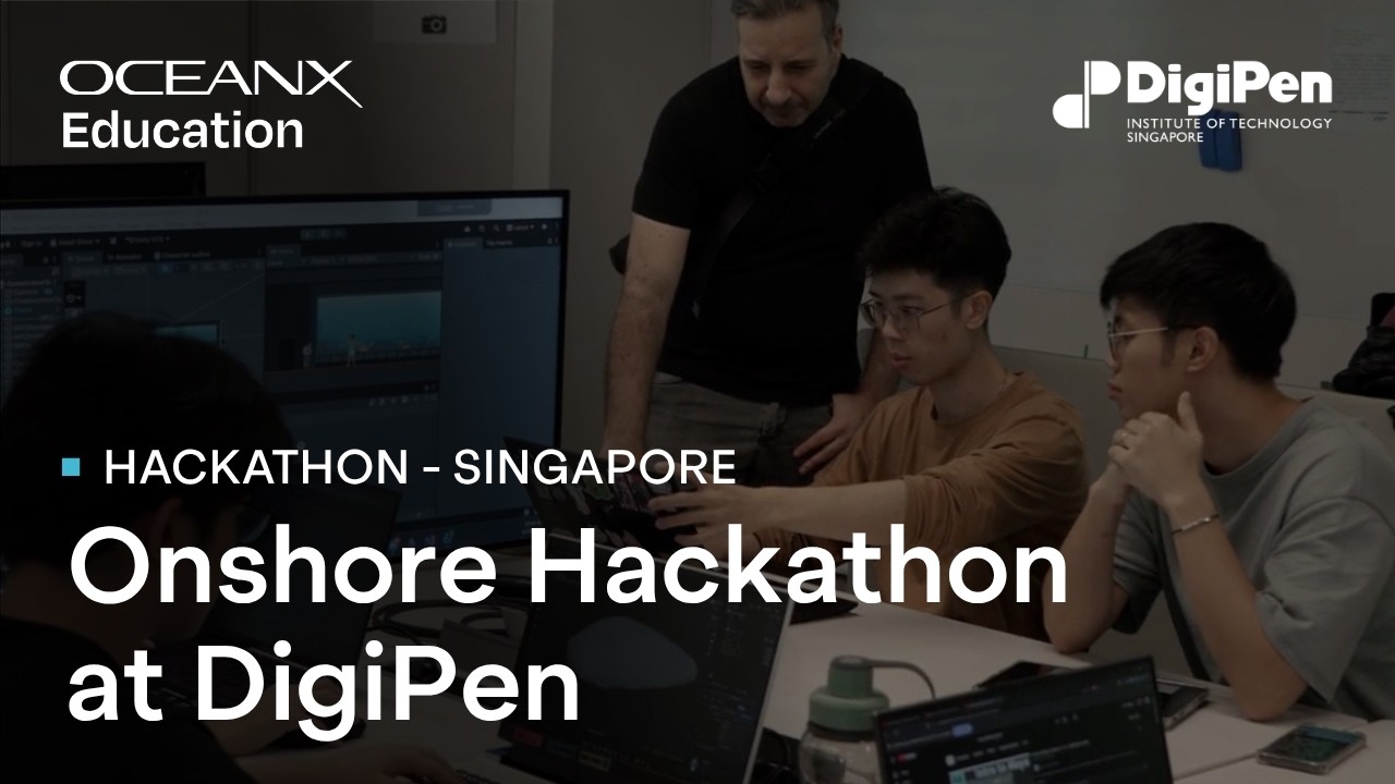 Science Meets Creativity at DigiPen Singapore | OceanX Education Hackathon