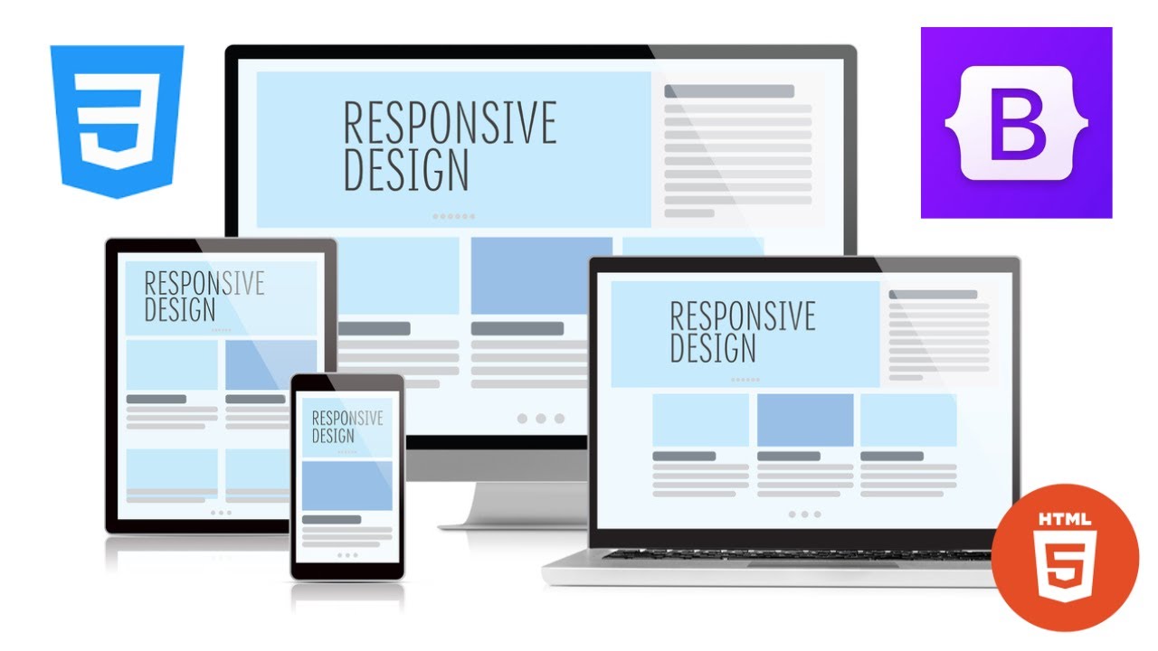 Learn Responsive Design with Bootstrap (Day 1) - YouTube
