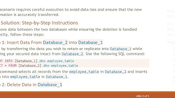 How to Efficiently Delete and Insert Data Between Two Databases in SQL Server