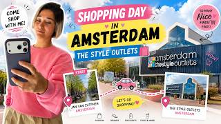 Shopping Day at Amsterdam The Style Outlets Come With Me