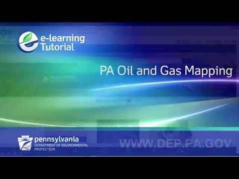 Tutorial:  DEP Oil and Gas Well Mapping Application
