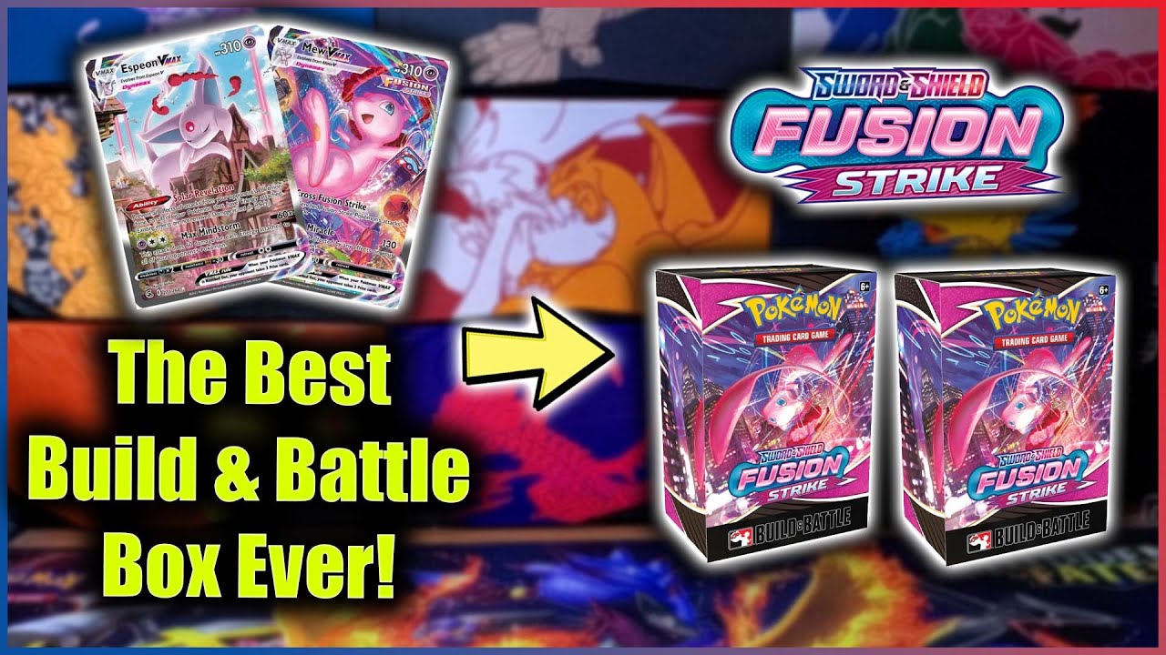 pokemon trading card game fusion strike build and battle box Pokemon Trading Card Game: Sword And Shield Fusion Strike Build and Ba –  KING'S PAWN CHATHAM