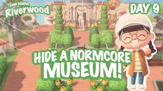 NORMCORE HIDDEN MUSEUM 🦉 10 Small Space Ideas for a Musuem Entrance | Animal Crossing New Horizons