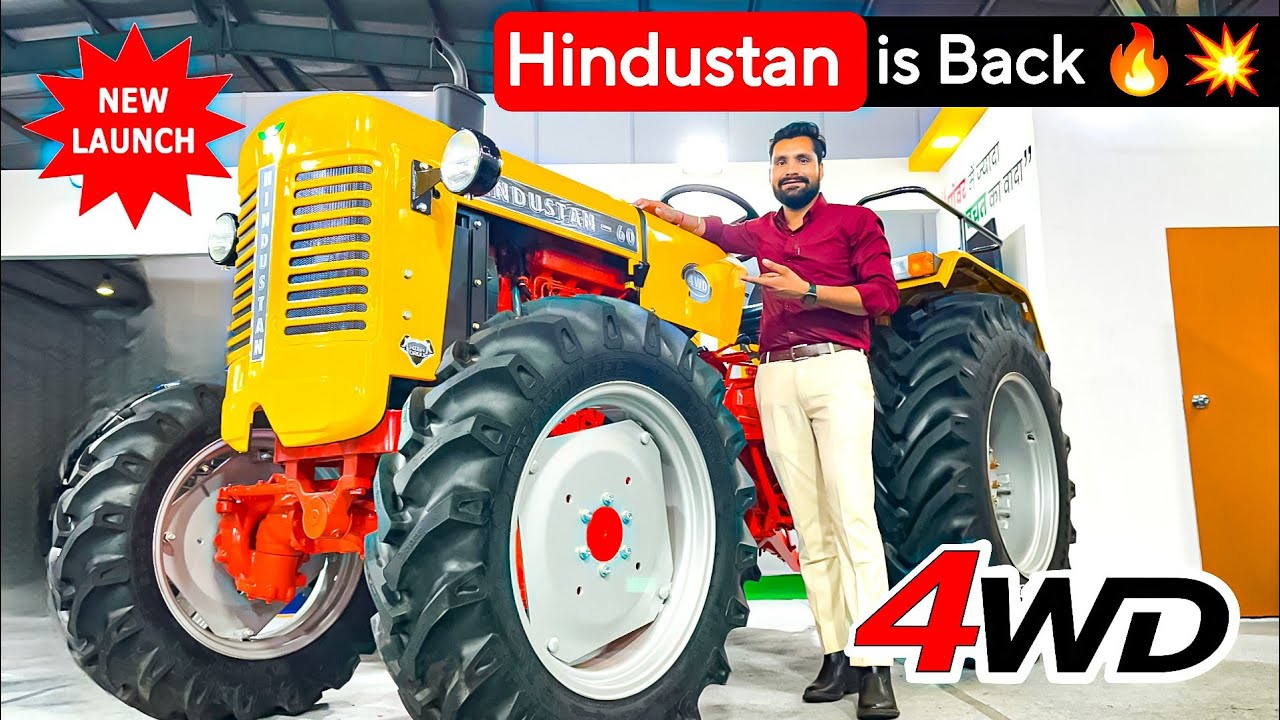 लौट आया Hindustan 60 अपने नए अवतार में दमदार फ़ीचर्स के साथ | Hindustan 60 4wd Full Detailed Review
