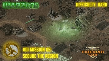 C&C Tiberian Sun // Warzone Mod // GDI Mission 02: Secure The Region (Reshade)