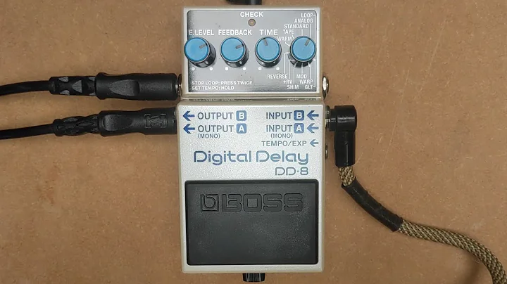 BOSS DD-8 | All modes in Stereo | Comparison with DD-7