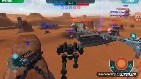 Walking War Robots Test Server probando combinaciones
