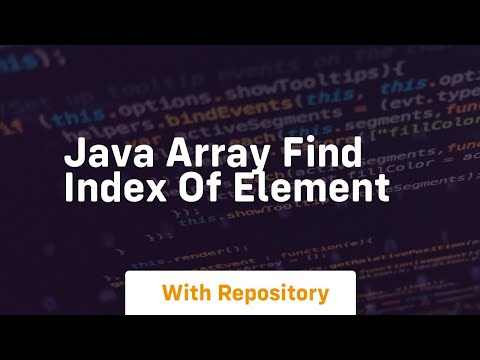 java array find