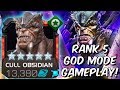 5 Star Rank 5 Cull Obsidian God Mode Gameplay! - Marvel Contest of Champions