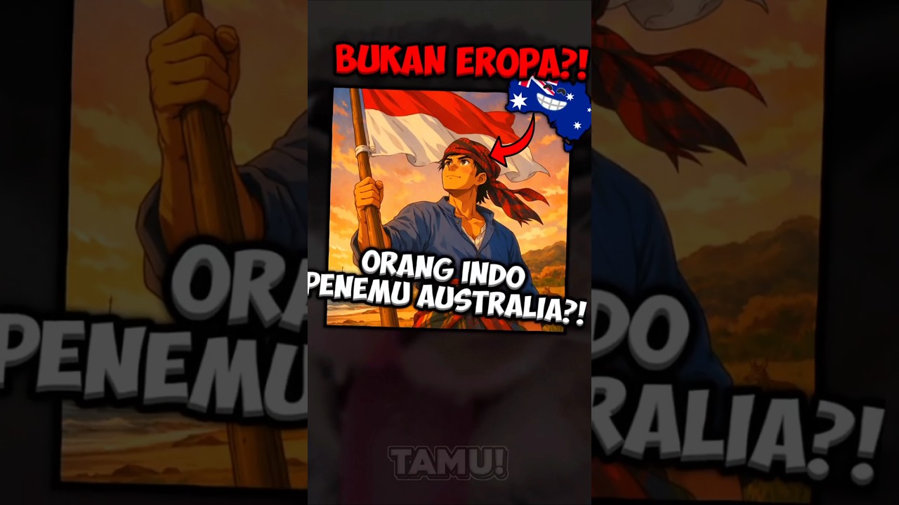 ⁣Penemu Benua Australia Bukan Eropa⁉️ Ternyata Orang Indonesia Sudah Duluan 🤯