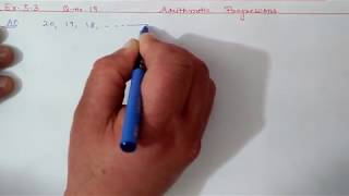Chapter:5 Ex.5.3 (Q.18,19,20) Arithmetic Progressions | Ncert Maths Class 10 | Cbse.