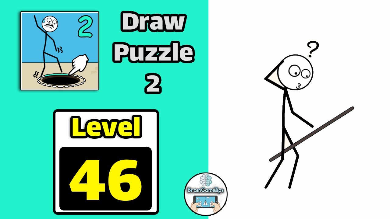 Draw Puzzle 2: One line one pa - Level 46 Answer