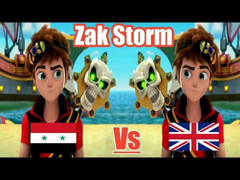 زاك ستورم أغنية البداية بالإنجليزية ضد بالعربية - Zak Storm Opening Song in Arabic Vs in English