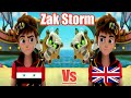 Zak Storm Opening Song in Arabic Vs in English - زاك ستورم أغنية البداية بالإنجليزية ضد بالعربية