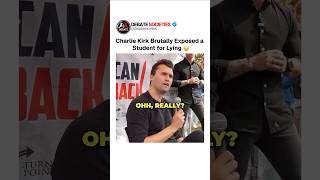 He Didn’t Expect to be Confronted 😳 #charliekirk #debate