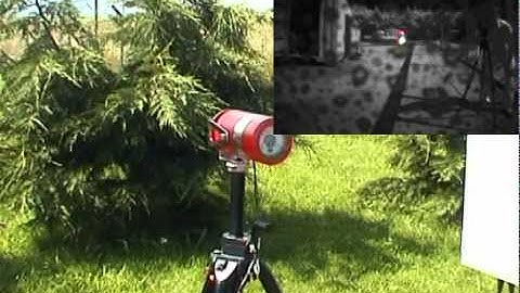 MICROPACK FDS301 - Detecting an Ethanol 1sqFt Pan Fire @ 25m