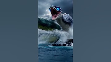 Thumbnail of Anaconda attacks on Lavoithan #music #phonkmusic #audio #edm #song #megalodon