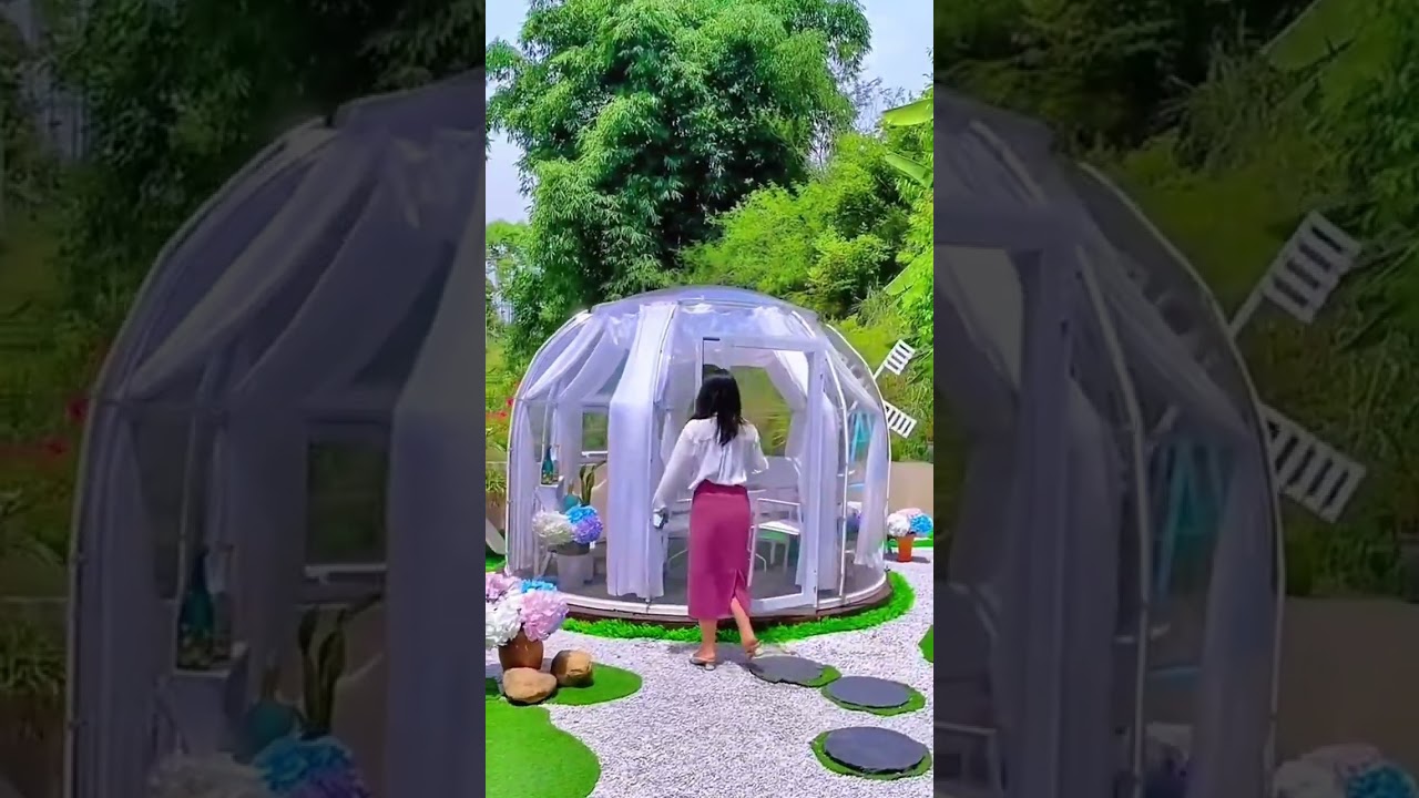 What are your thoughts or comments about this transparent bubble house?