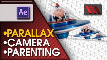 Adobe After Effects CS6 - Creating Parallax Shift using 3D Parenting (Tutorial by VOXLAB)
