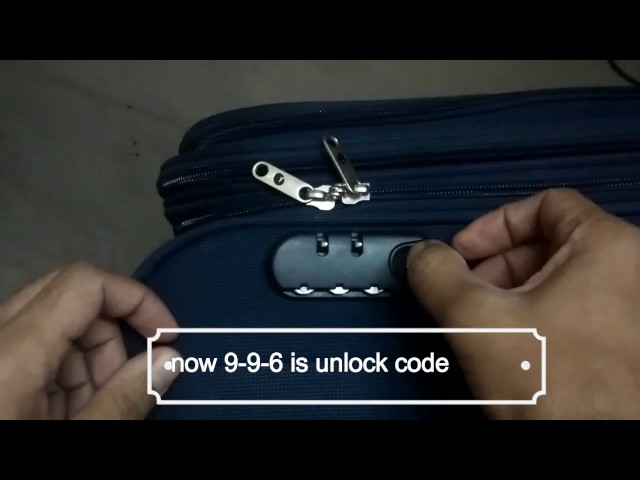 Safari Bag Lock Forgot  How To Unlock Forgotten Combination Lock Password   Bangla   YouTube