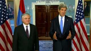 Secretary Kerry Delivers Remarks With Armenian Foreign Minister Nalbandian