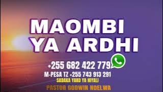 MAOMBI YA ARDHI' USIYAPITE MAOMBI HAYA YATAKUFUNGUA HAPO HAPO | MAOMBI NI DAWA- PASTOR NDELWA