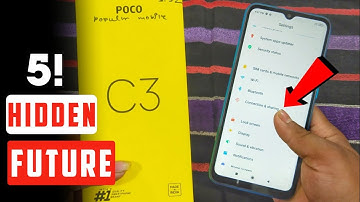 Poco c3 🔥Top 5 Best Hidden  Settings In Hindi ( 2021) !!