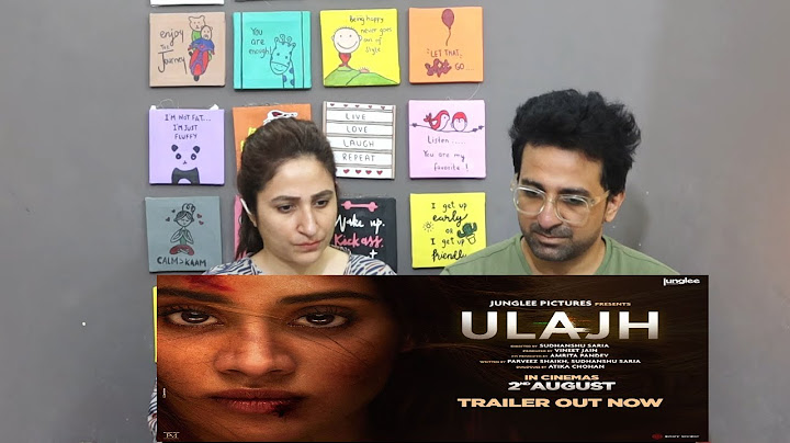 Pak Reacts Ulajh - Official Trailer | Janhvi K | Gulshan D | Roshan M | Sudhanshu Saria | 2nd August