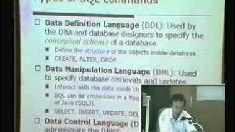 CPE452 - Advanced Database Concepts : Chapter 1 Part 7