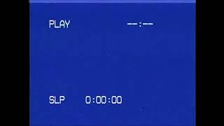 VHS Blue Screen Intro HD