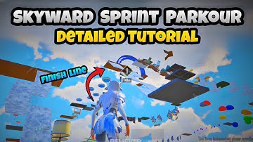 HOW TO COMPLETE SKYWARD SPRINT PARKOUR BGMI FAST 🔥 | BGMI NEW WOW MODE | BGMI NEW UPDATE