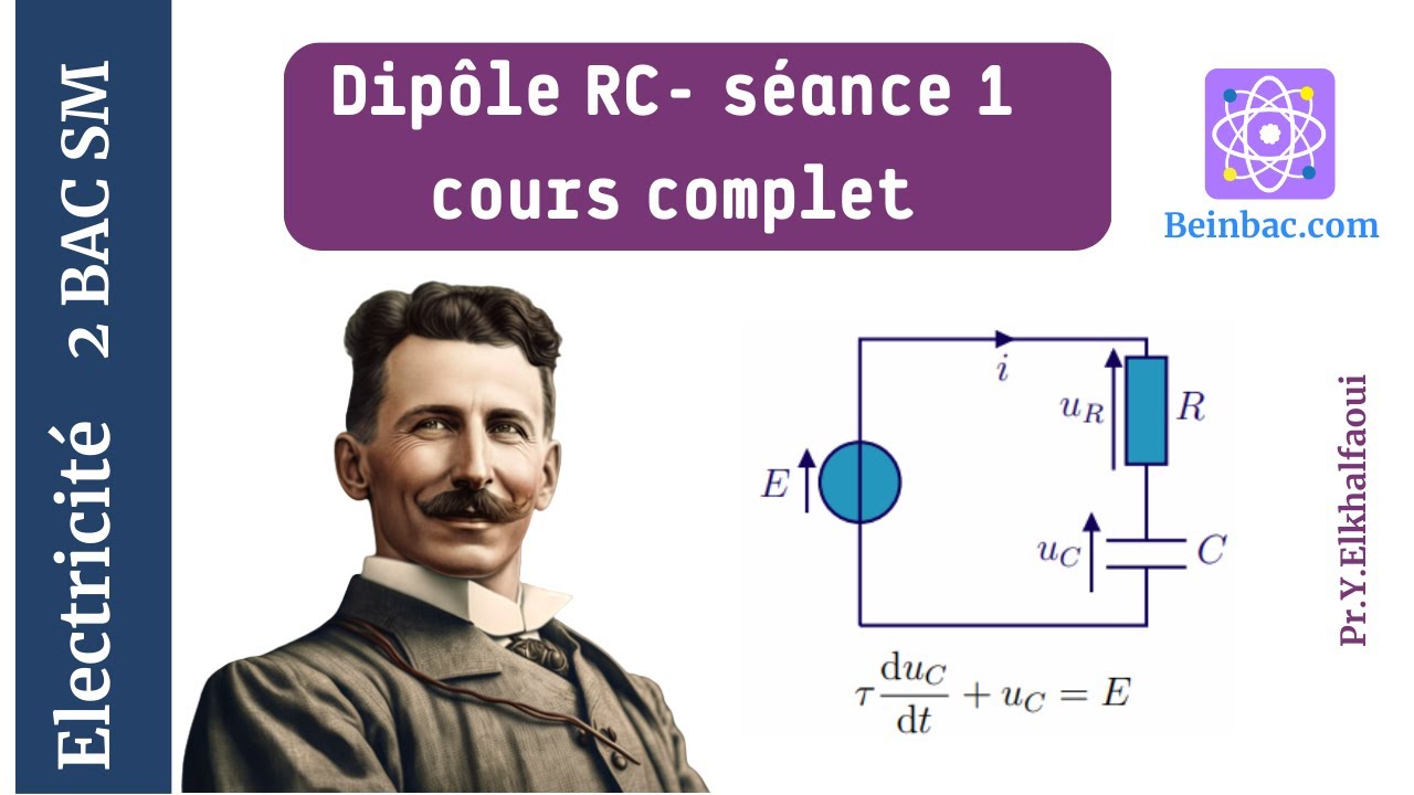 2Bac SM BIOF| Électricité -Dipôle RC-  Séance 1 : Cours complet.