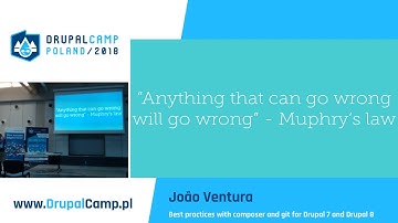 Best practices with composer and git for Drupal 7 and Drupal 8 - João Ventura