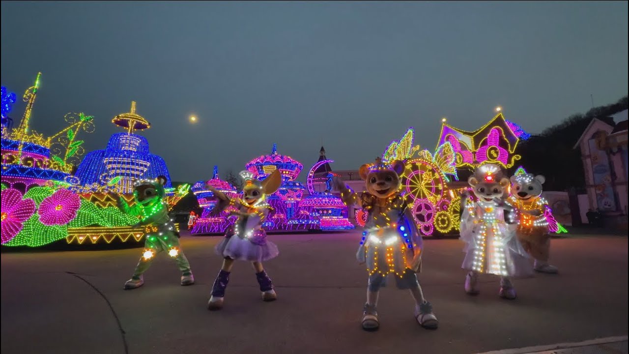 [4K] 20250211 에버랜드 문라이트 포토파티 Everland Moonlight Photo Party