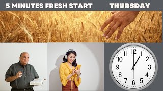 5 Minute Fresh Start Thursday Profile