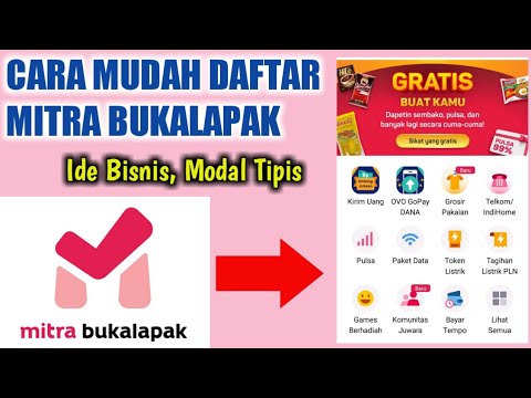 CARA DAFTAR MITRA BUKALAPAK