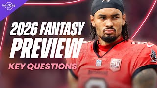 Fantasy Football KEY Questions for 2026 | Free Agency Predictions, Busts & Breakouts