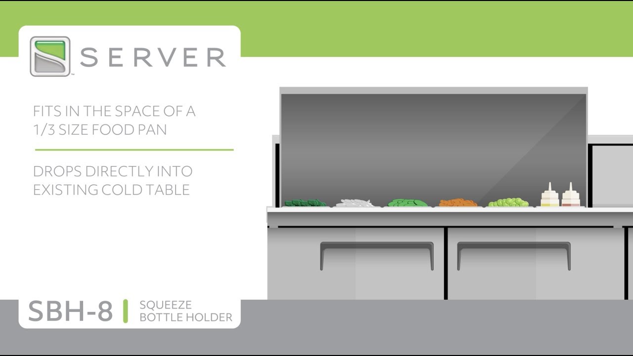 Server SBH-8 Squeeze Bottle Holder