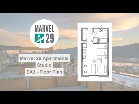 SA3 Floor Plan Virtual Tour - Marvel 29 Apartments