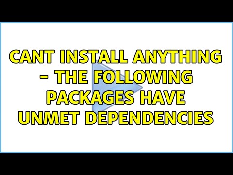 Ubuntu: Cant install