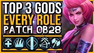 Top 3 Gods For EVERY ROLE (w/ Builds) To Carry In Patch OB28! - SMITE 2 Guide