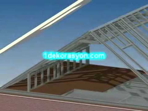 Balkon çatı kaplama modelleri