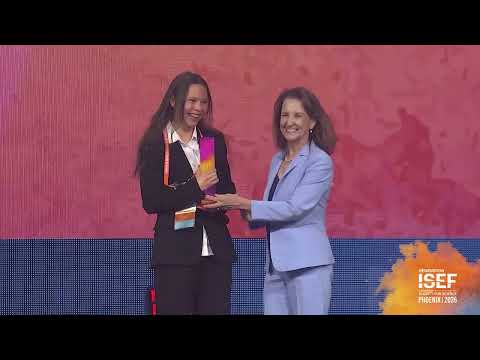 Meet Illaria Liedtke, winner of the H. Robert Horvitz Prize (Regeneron ISEF 2026)