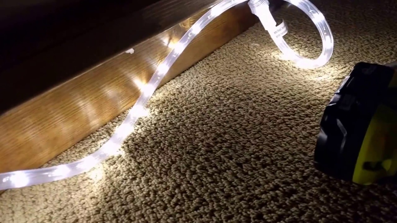 Tips on hanging LED rope lights 