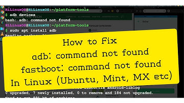Solved - ADB Devices fastboot Command not found error in Linux Ubuntu